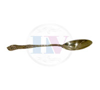 Brass Service Spoon