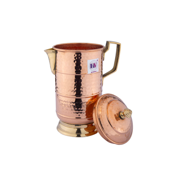 Copper Jug with Lid