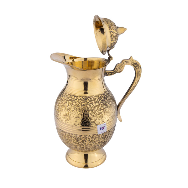 Brass Jug with Lid