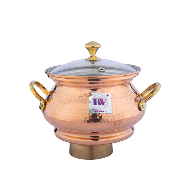 Copper Acrylic Pot