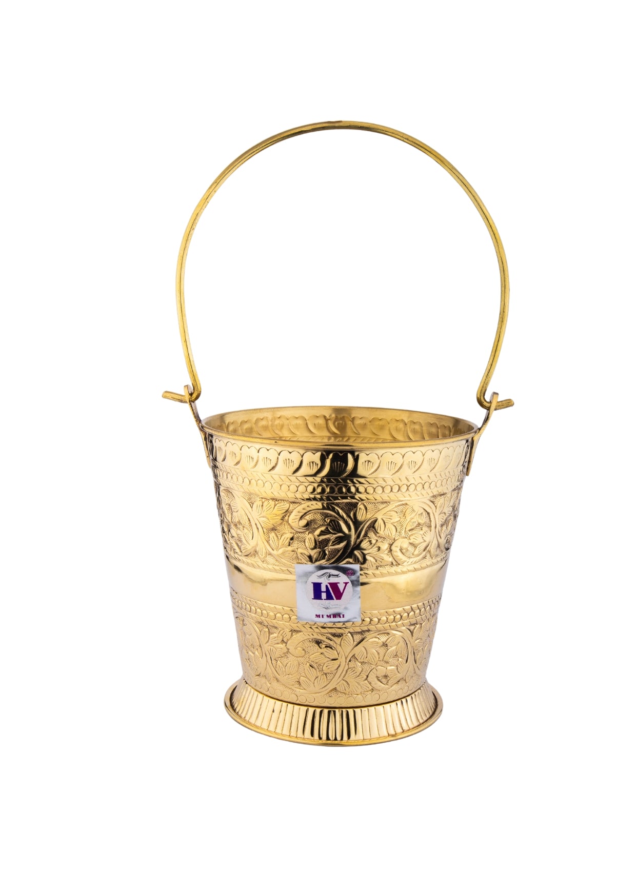 Brass Bucket (Nakshi)