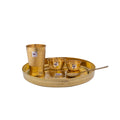 Brass 5 Pc Thali Set
