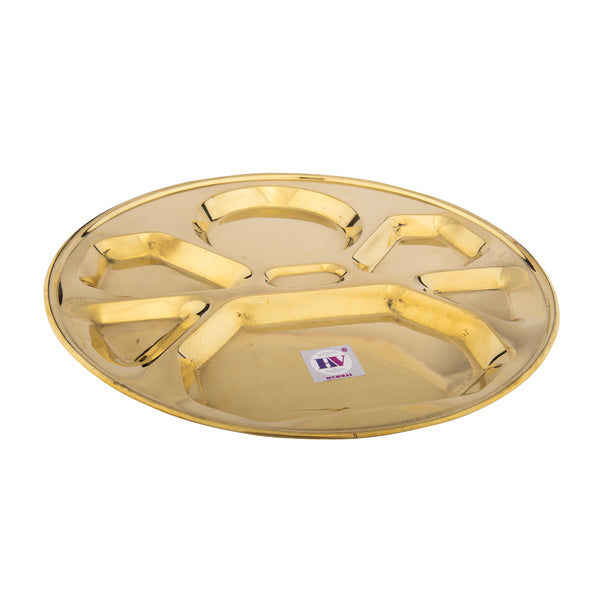 Brass Bhojan Patra (7 Compartments)