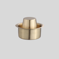 Matte Brass Coffee Set