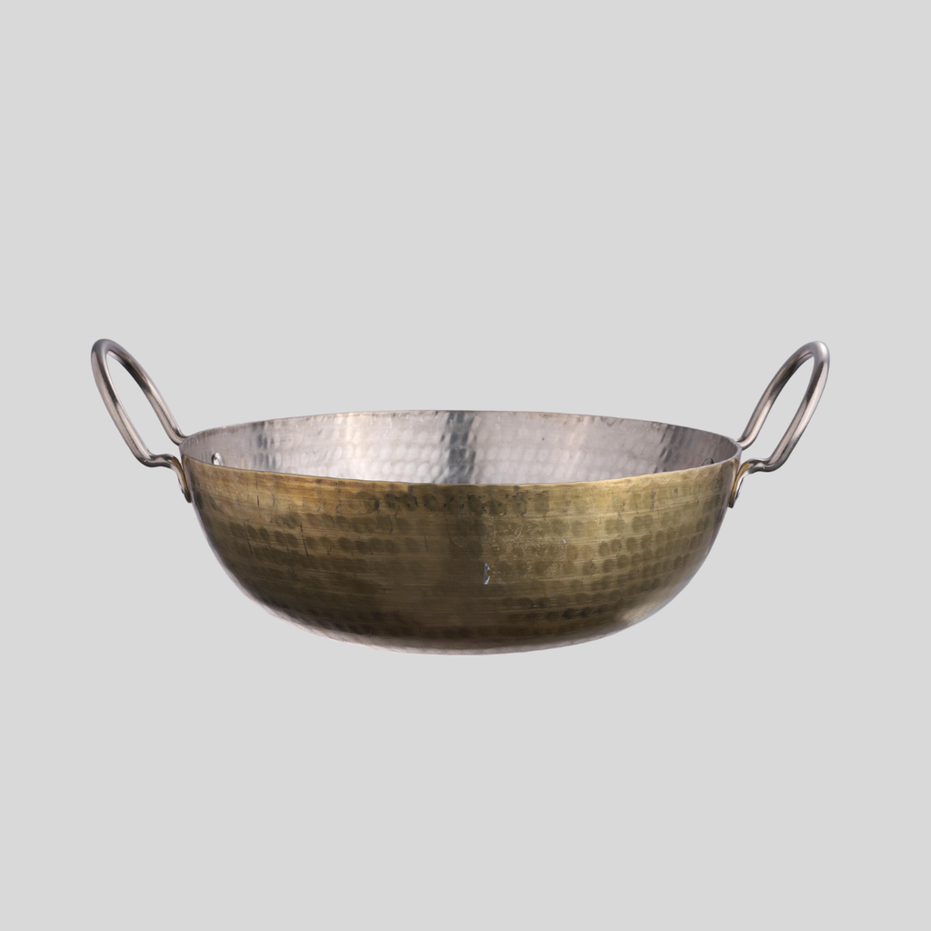 Brass Cooking Wok