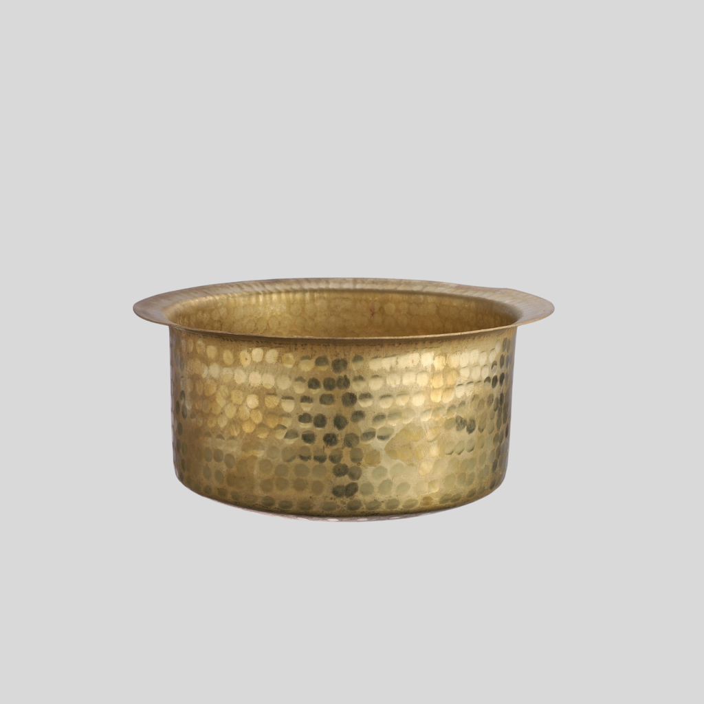 Polished Brass Sauce Pot (Set of 3)