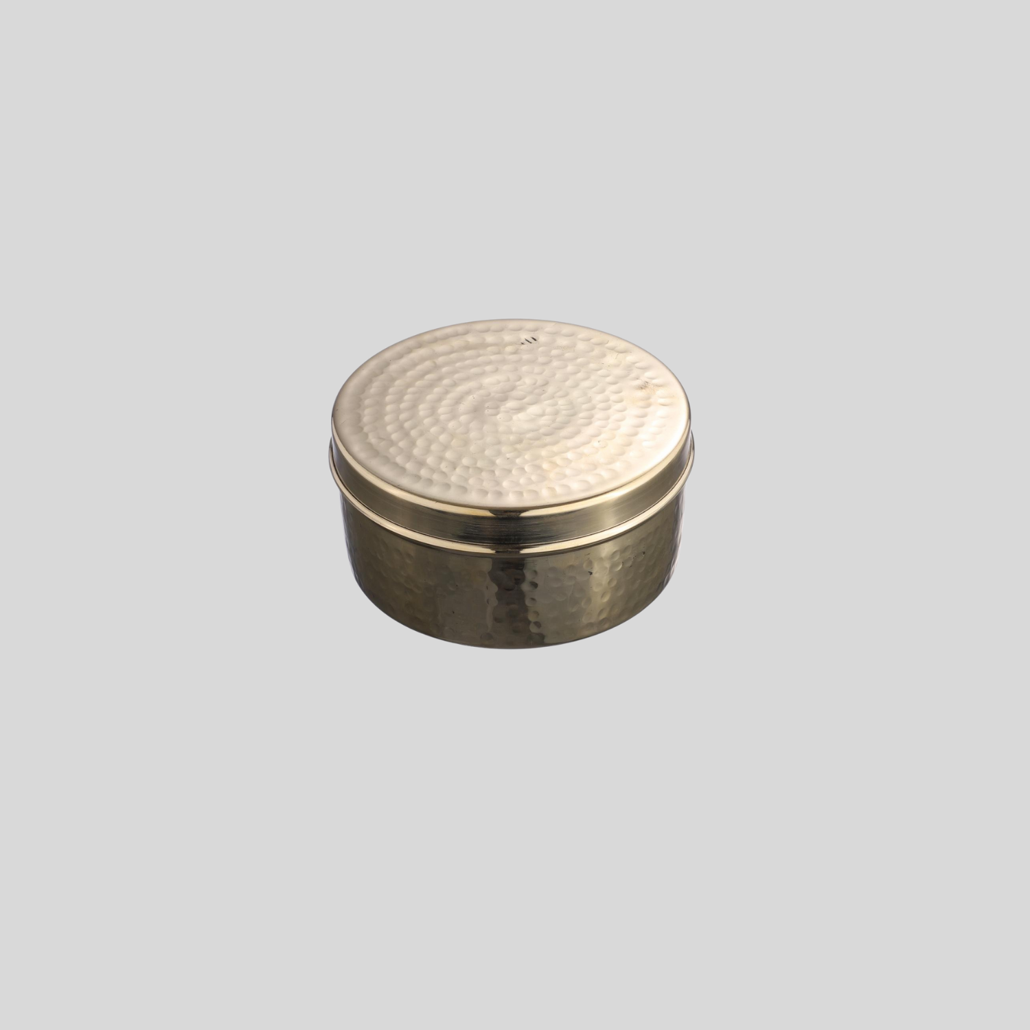 Hammered Brass Sweet Box