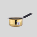 Hammered Brass Sauce Pan