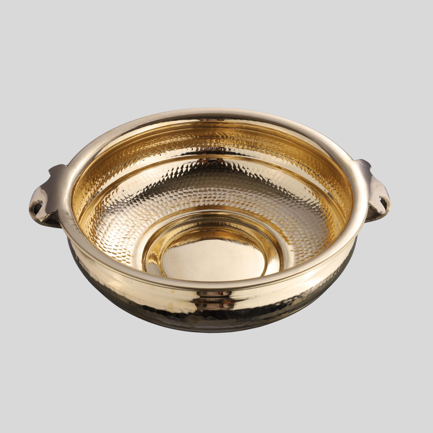 Hammered Brass Urli Bowl
