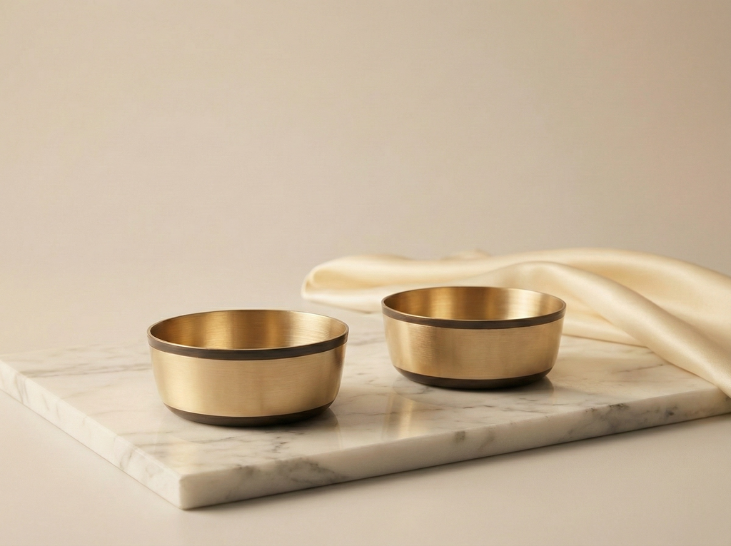 Bronze Handmade Bowl (2pc)