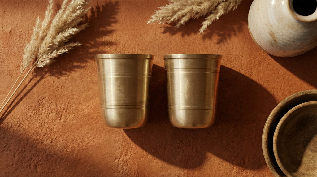 Bronze Handmade Glass (2pc)