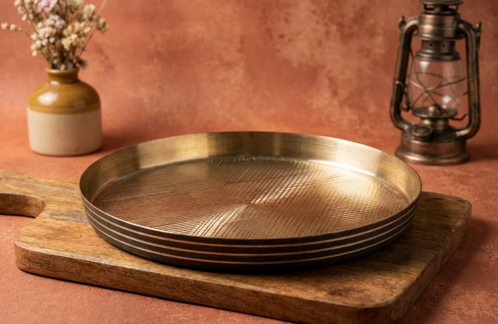 Bronze Handmade Thali