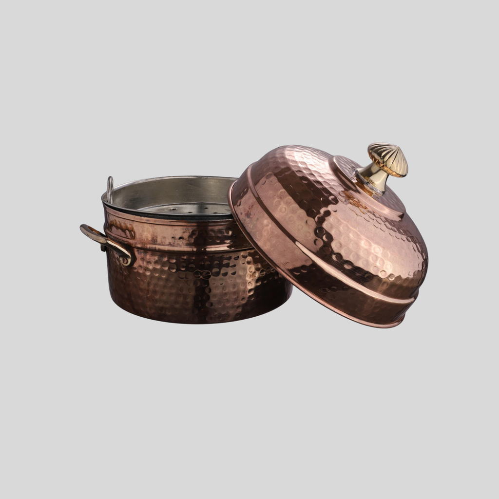 Copper Modak Steamer