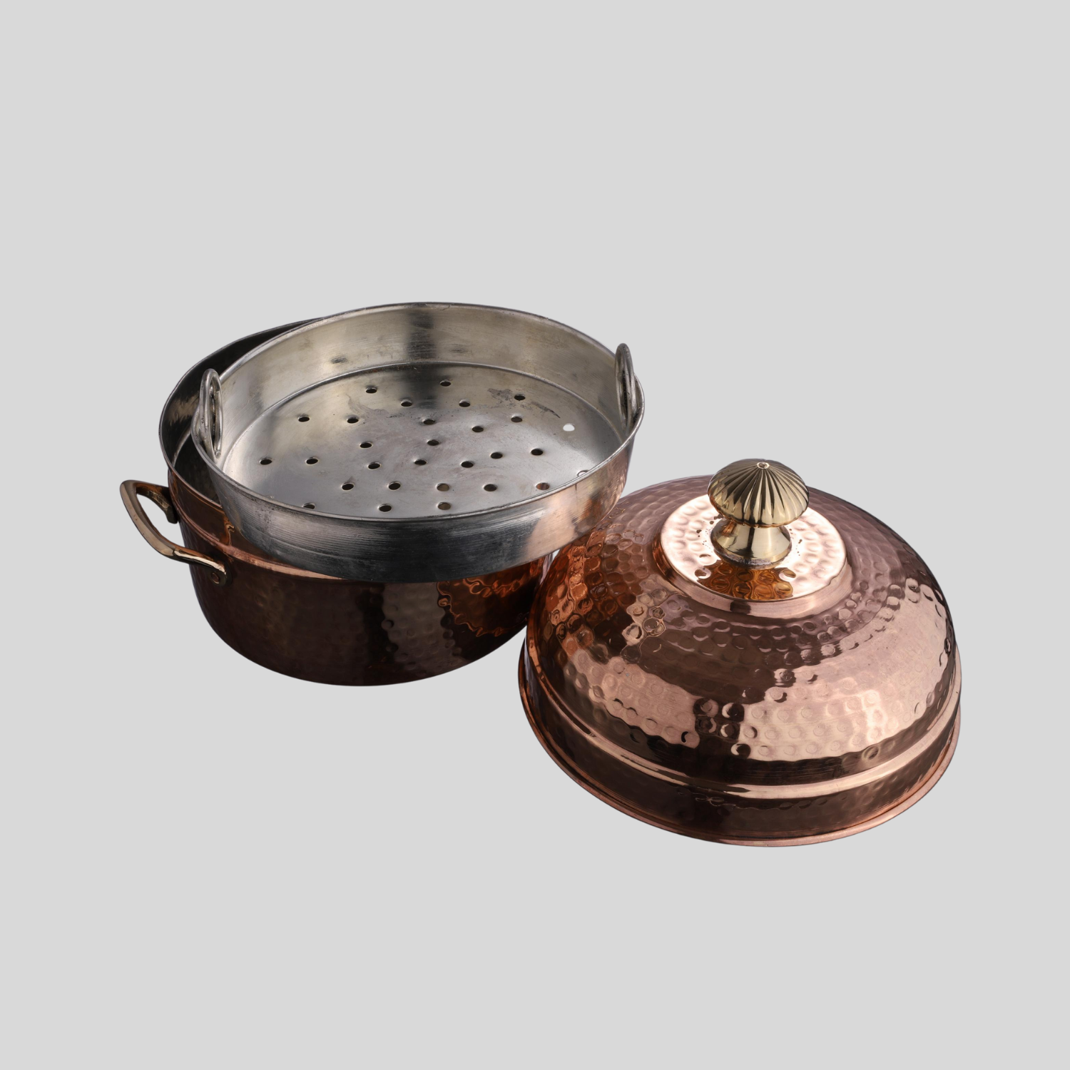 Copper Modak Steamer